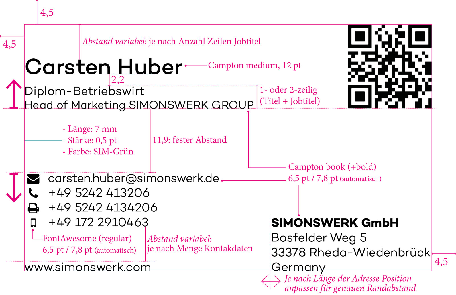 Visitenkarten - 